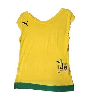 Puma Jamaica Olympic Team Shirt Women's M Track & Field